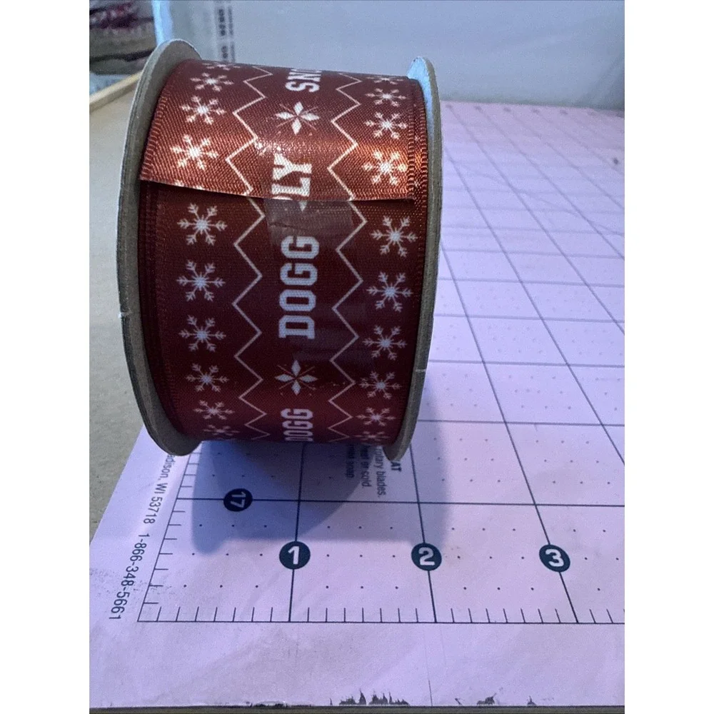 2 Snoop Dogg Gift Wrap Ribbon 1.5